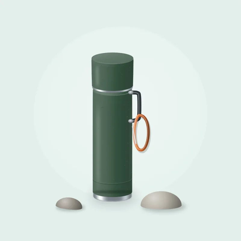 Northwind Trekking Flask & Cup